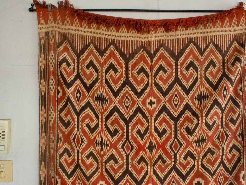 インドネシア スラウェシ島 トラジャ族のイカット4