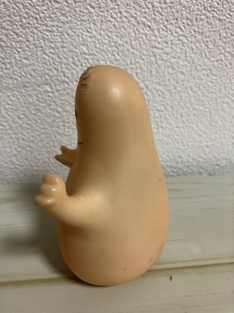 むぎ バーバパパ　ママ　ヴィンテージ　ソフビ人形 1975 当時物