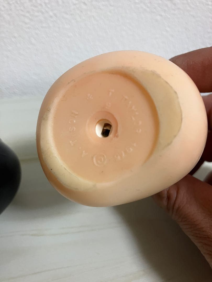 むぎ バーバパパ　ママ　ヴィンテージ　ソフビ人形 1975 当時物