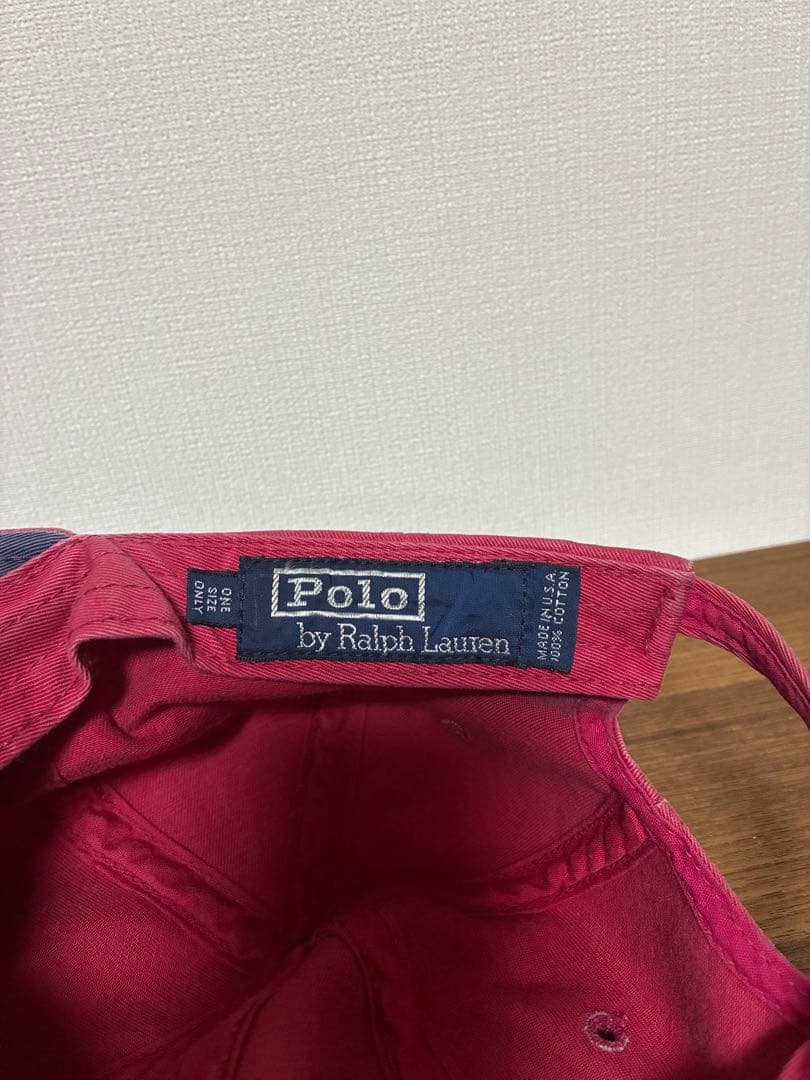 ラルフローレンPolo by Ralph Lauren キャップ アメリカ製