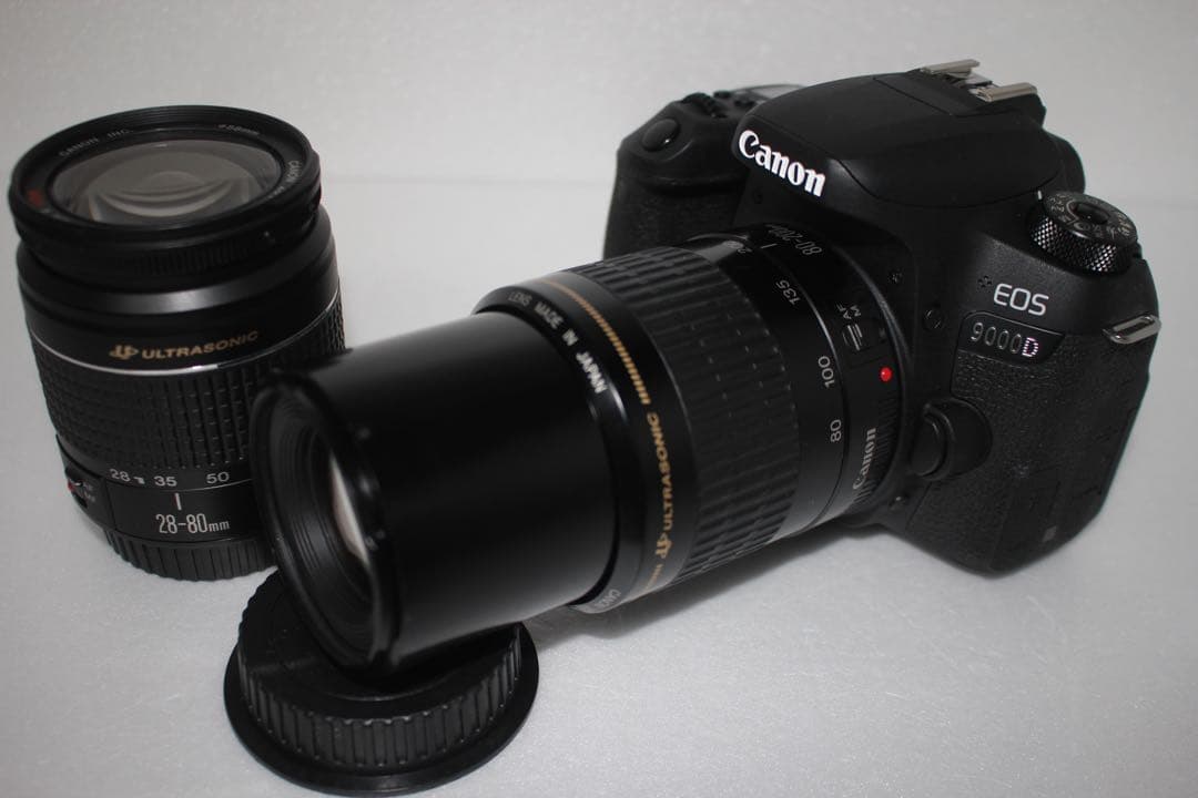人気機種　キャノン Canon EOS 9000D　標準＆望遠ダブルレンズセット