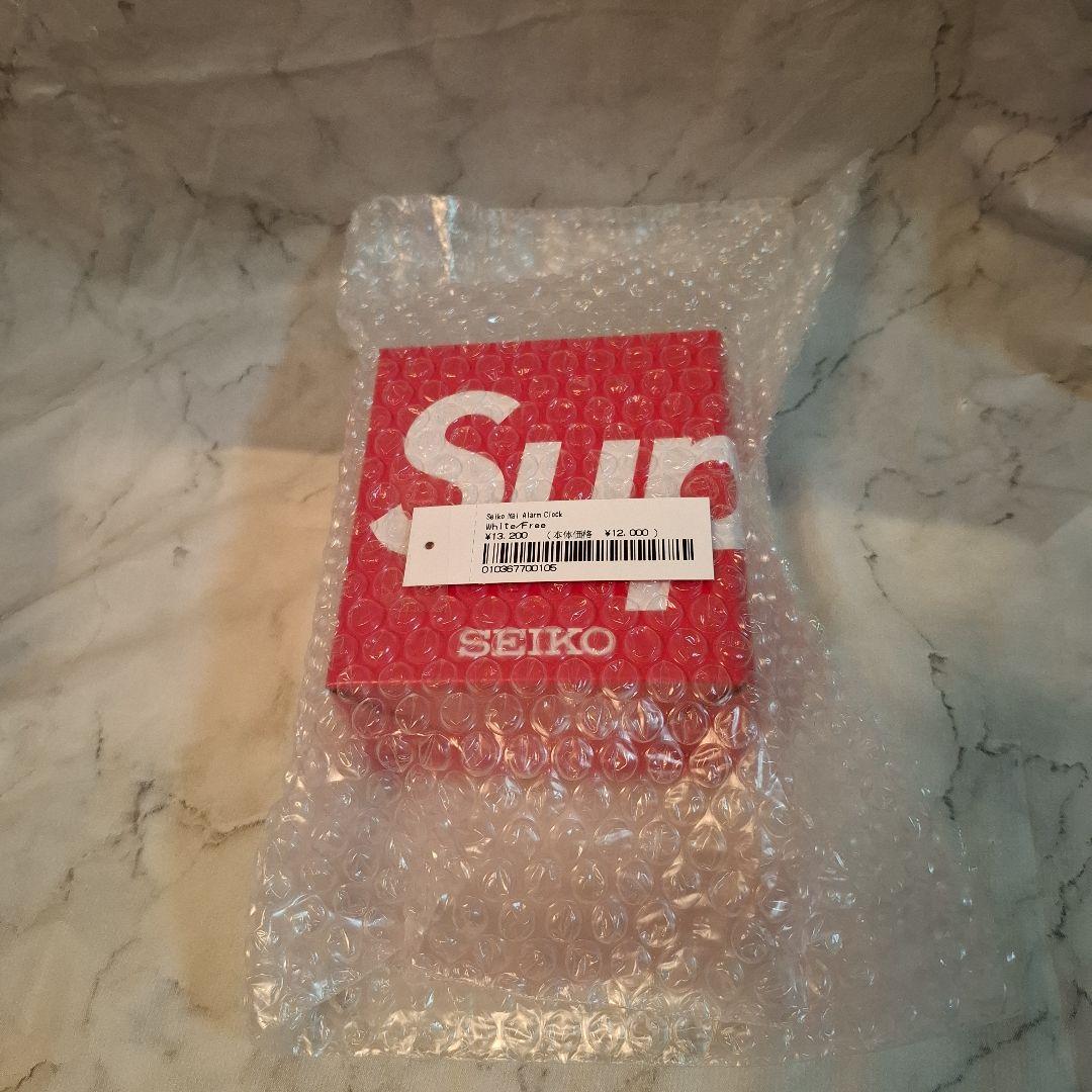【値下げ不可Supreme/SeikoMaiAlarmClock ホワイト