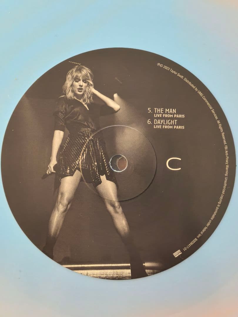 taylor swift lover live from parisレコードCD