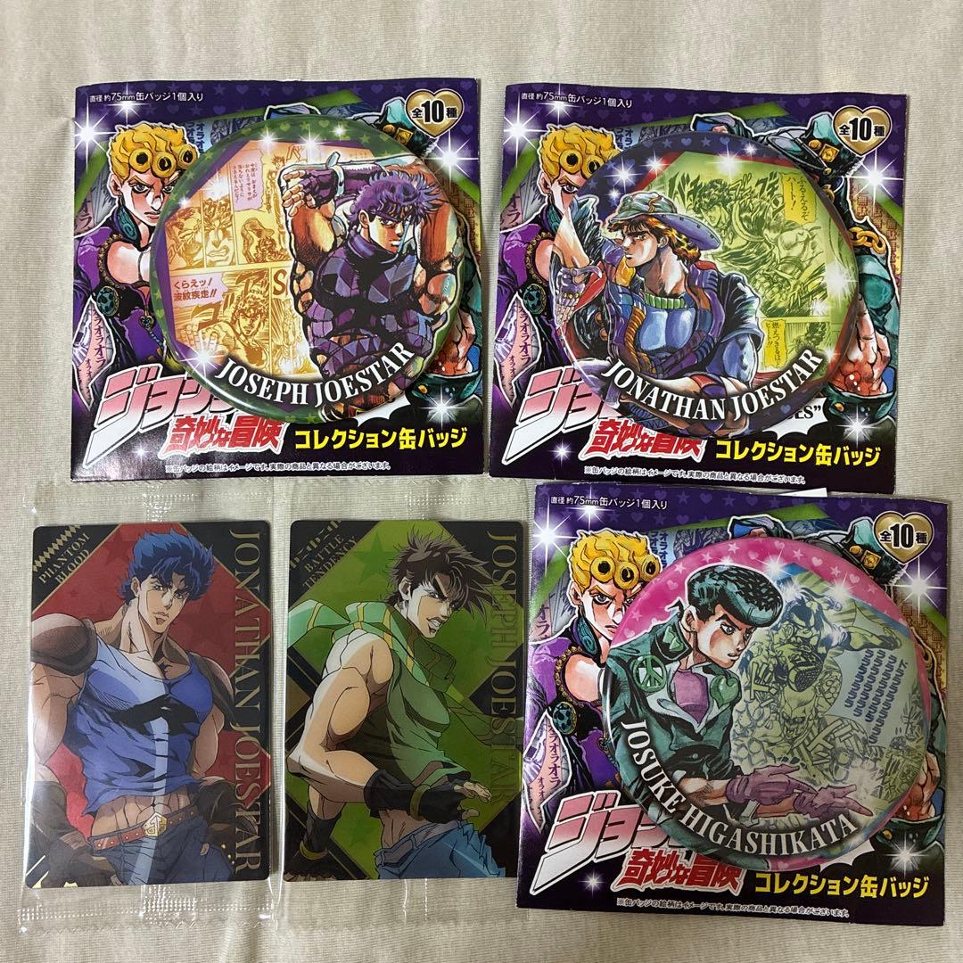 ジョジョの奇妙な冒険　原作缶バッジ