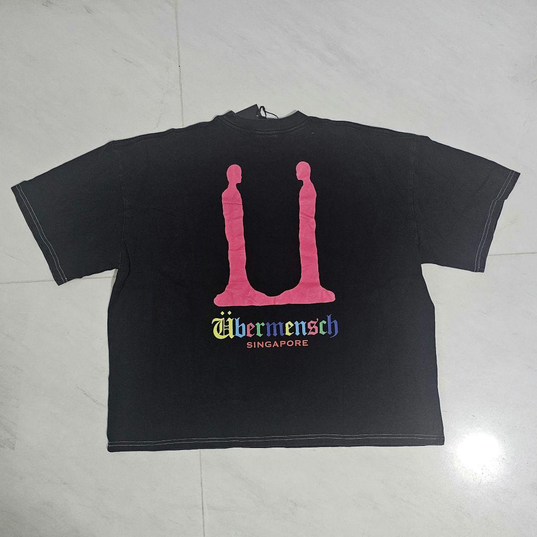 【G-DRAGON】シンガポール限定 Übermensch Tシャツ 黒