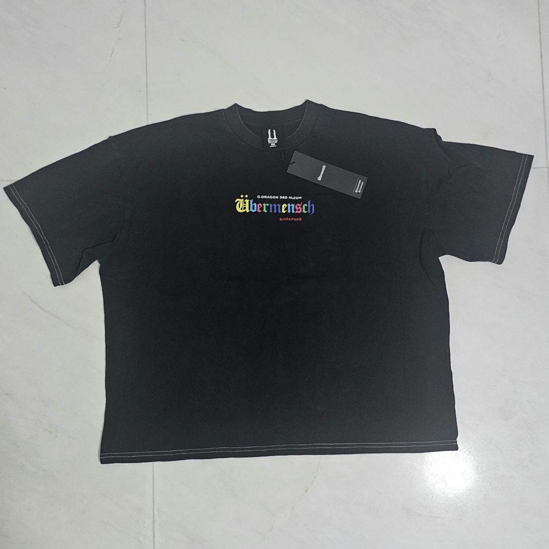 【G-DRAGON】シンガポール限定 Übermensch Tシャツ 黒