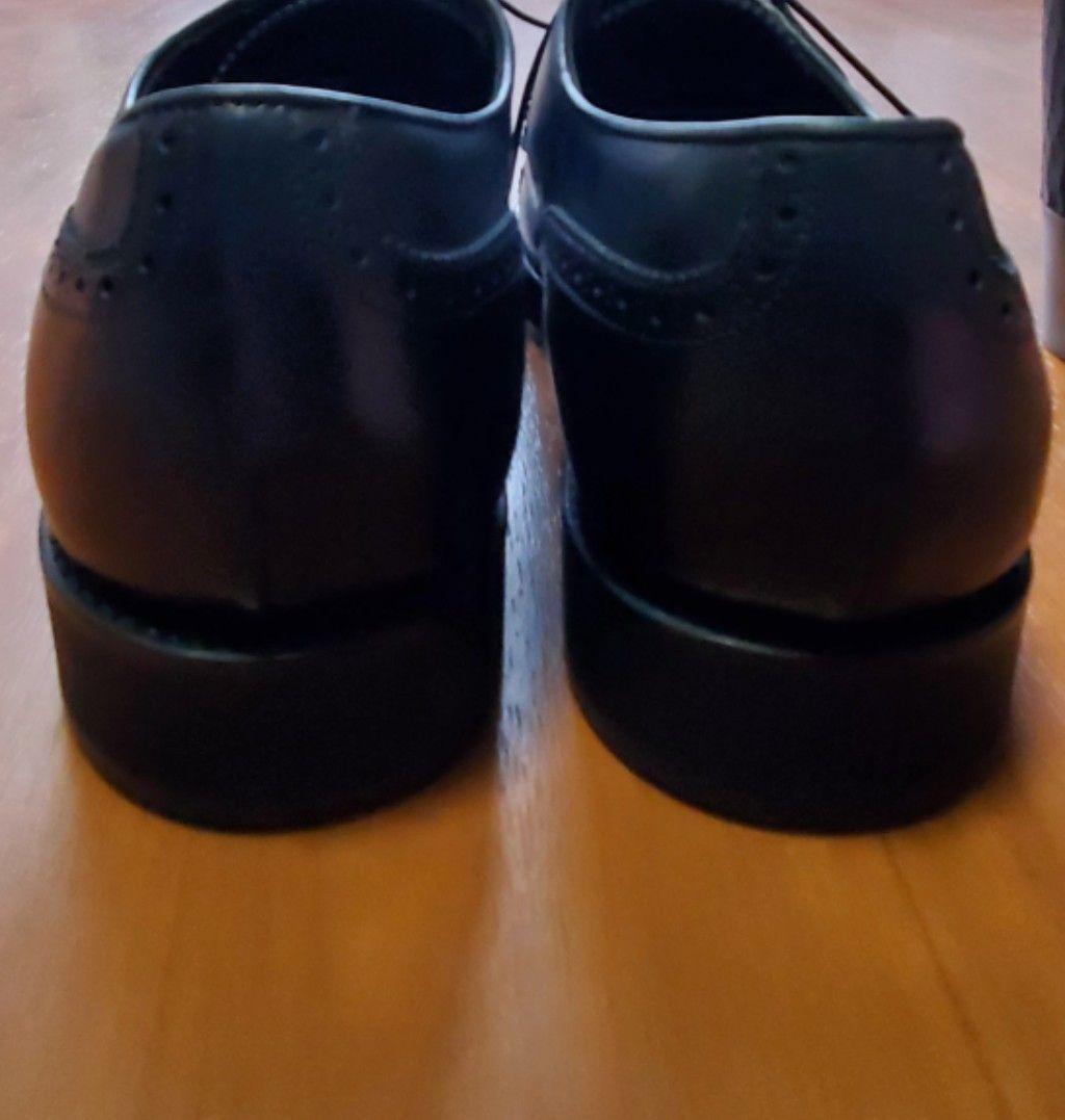 【未使用品】Brioni メダリオンストレートチップシューズ ドレスシューズ 黒