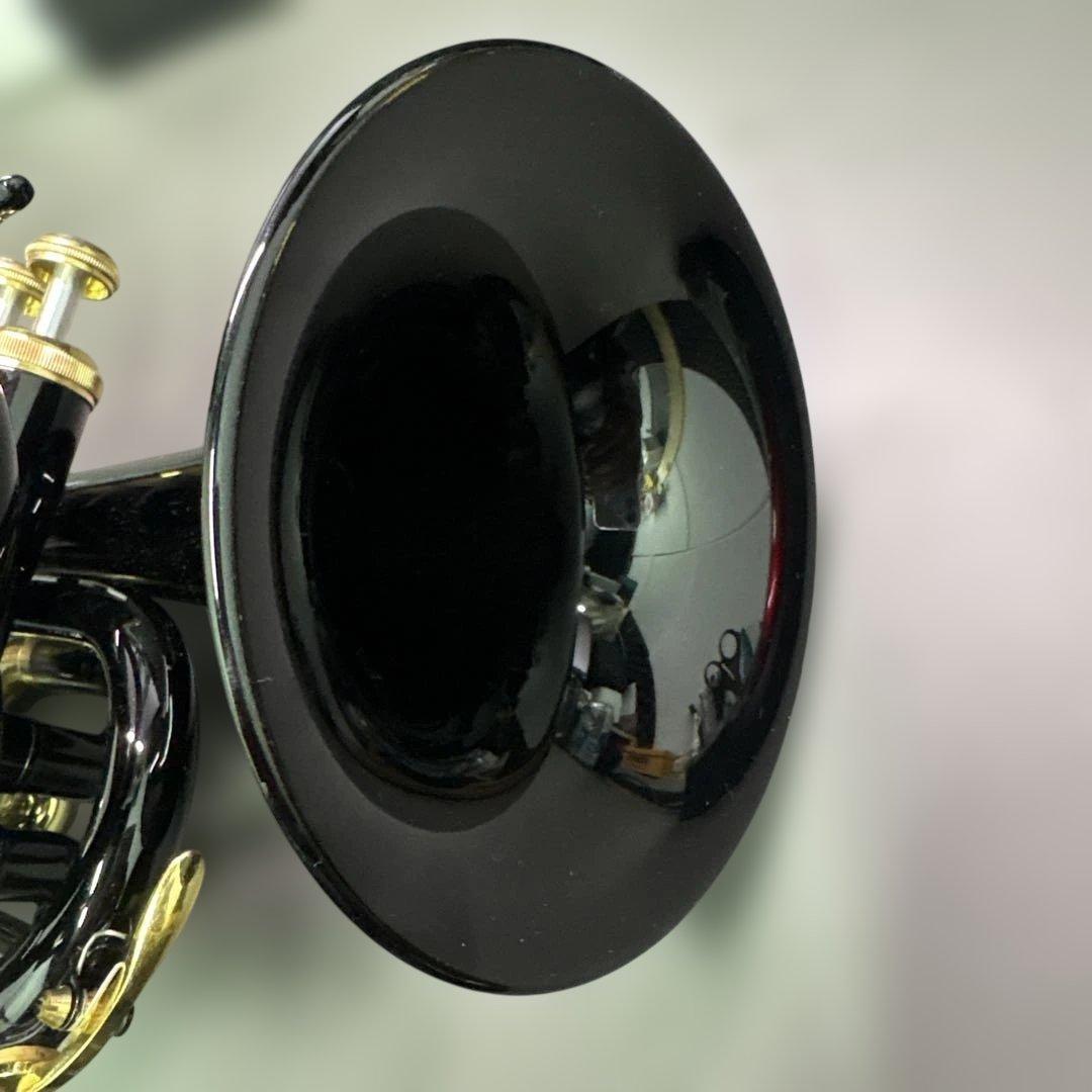 TR−400 ポケットトランペット本体 ブラック 黒