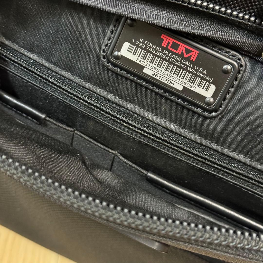 状態良好！TUMI 26127DH ブラック　ビジネストローリー　2輪