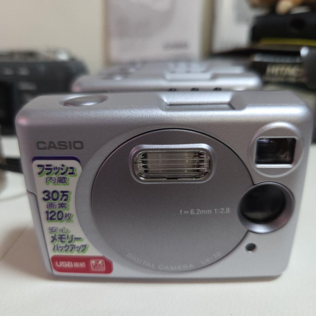 デジタルカメラまとめ売り　CASIO　HITACHI　ジャンク品