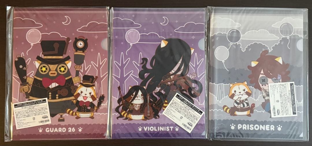 第五人格　ラスカル　夏祭り　クリアファイル　セット