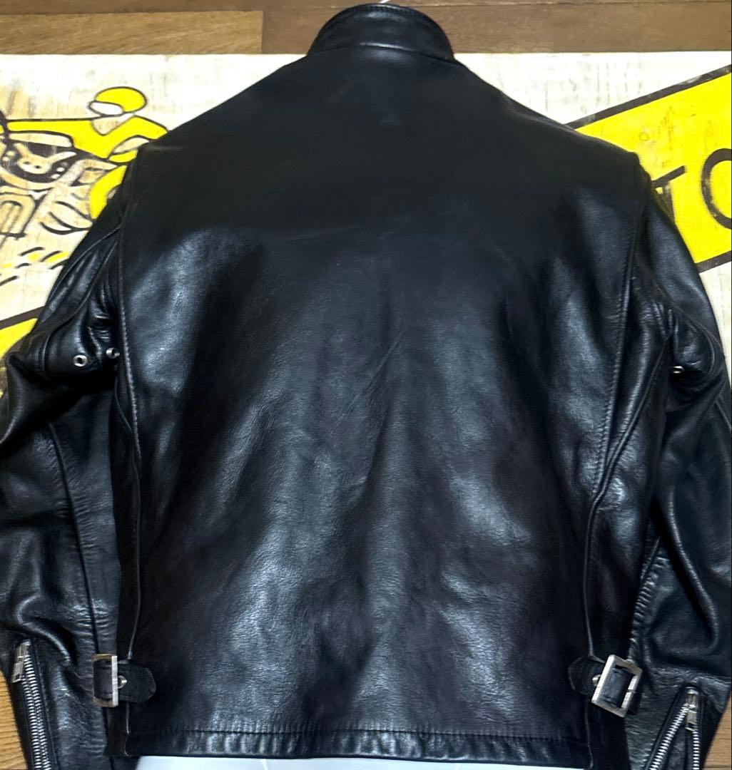 超美品‼️schott641SP 40インチシングルライダース　インナーボア付