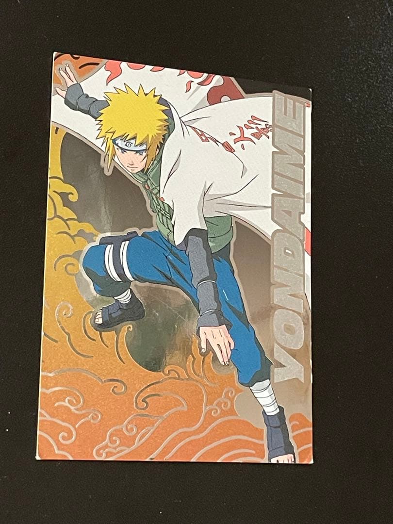 ナルト エッチングカード YONDAIME アマダ トレーディングカード　四代目