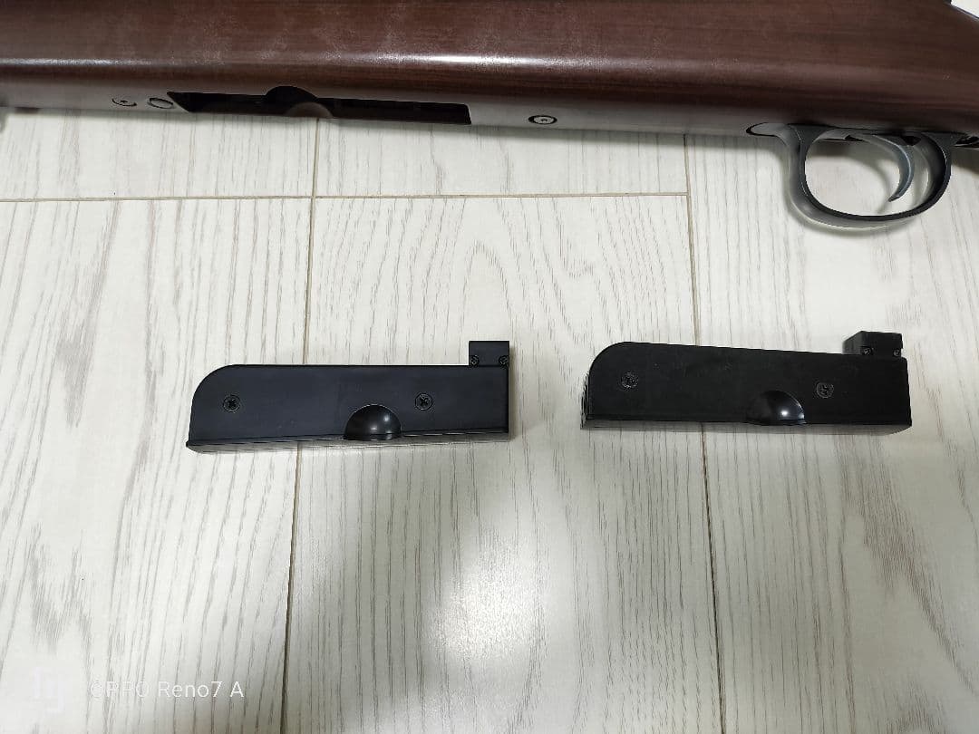 東京マルイ　vsr10 リアルショック　ウッドタイプストック　スコープ付き