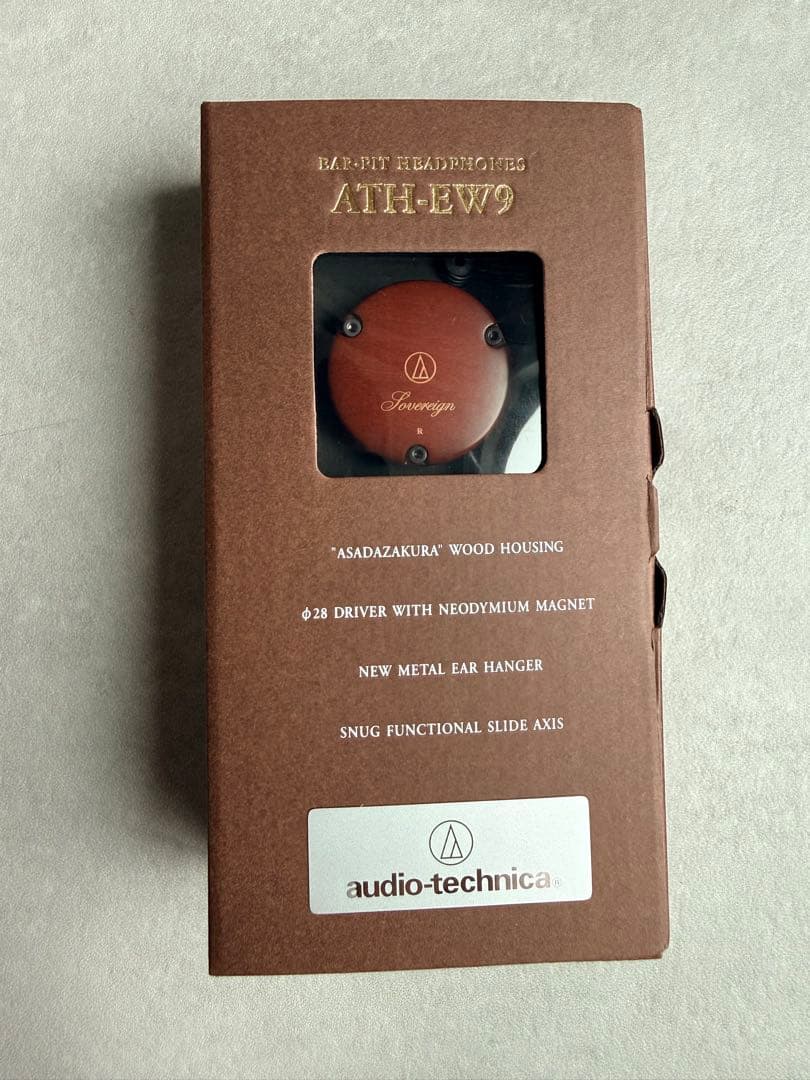 オーディオテクニカ　ATH-EW9 耳掛けイヤホン