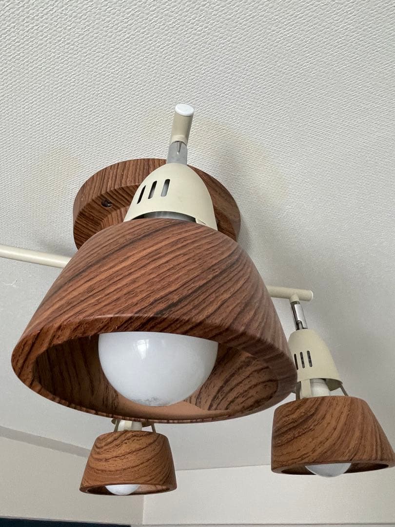 美品　アートワークスタジオ　4連　シーリングライト