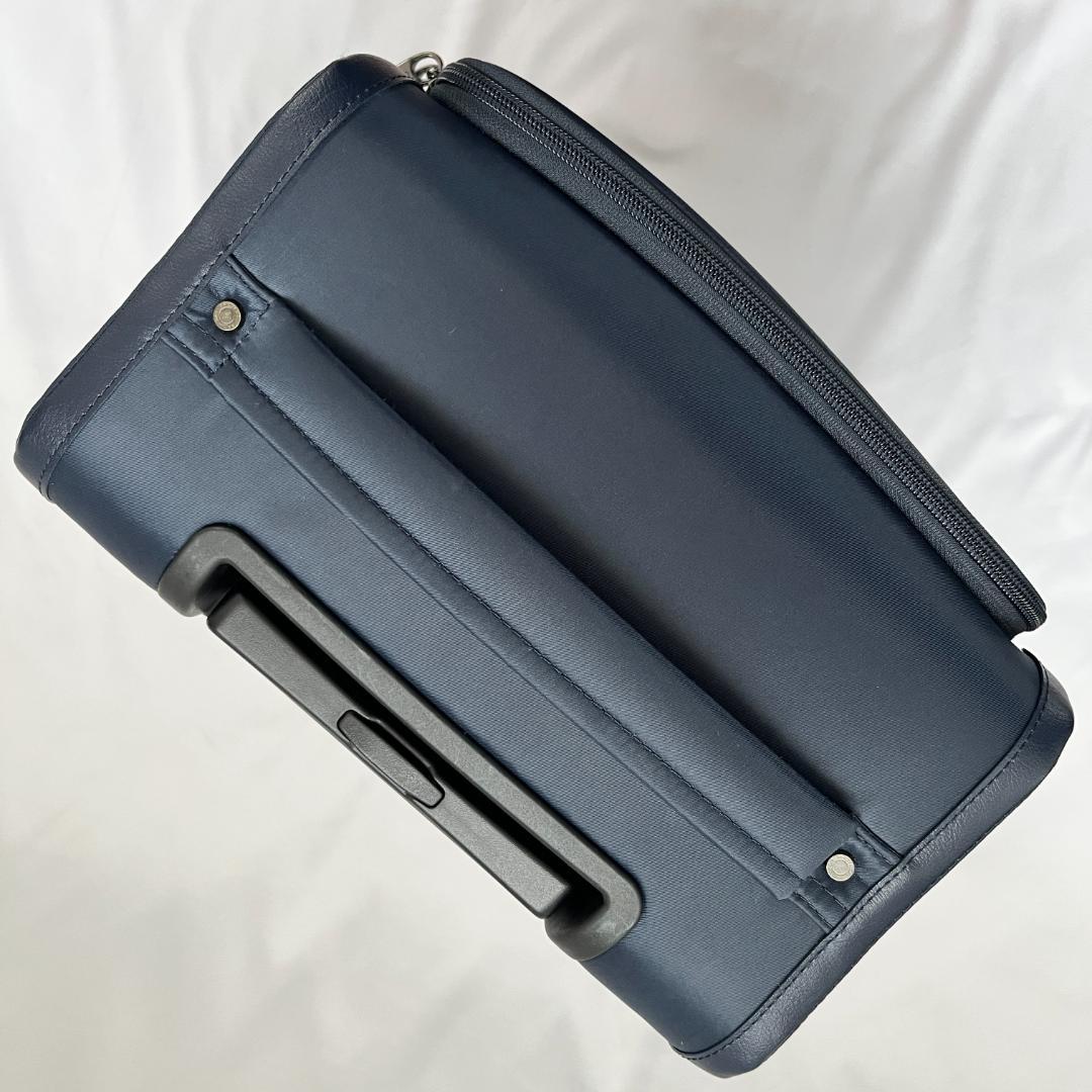美品 プロテカ フィーナRF スーツケース ソフト 旅行 機内持込 超軽量 紺