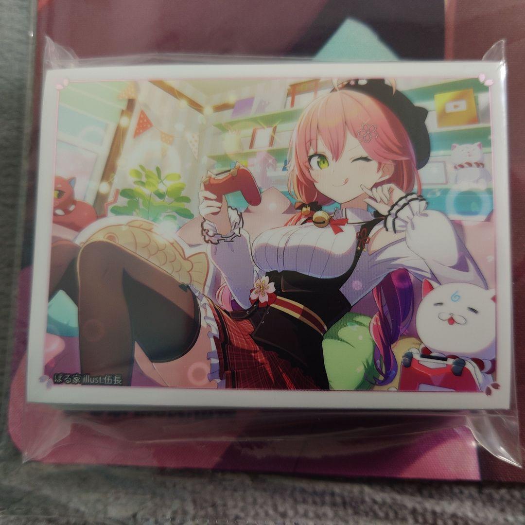 α2 ホロライブ ぺろ&ゲーム&35P さくらみこ スリーブ&プレイマット
