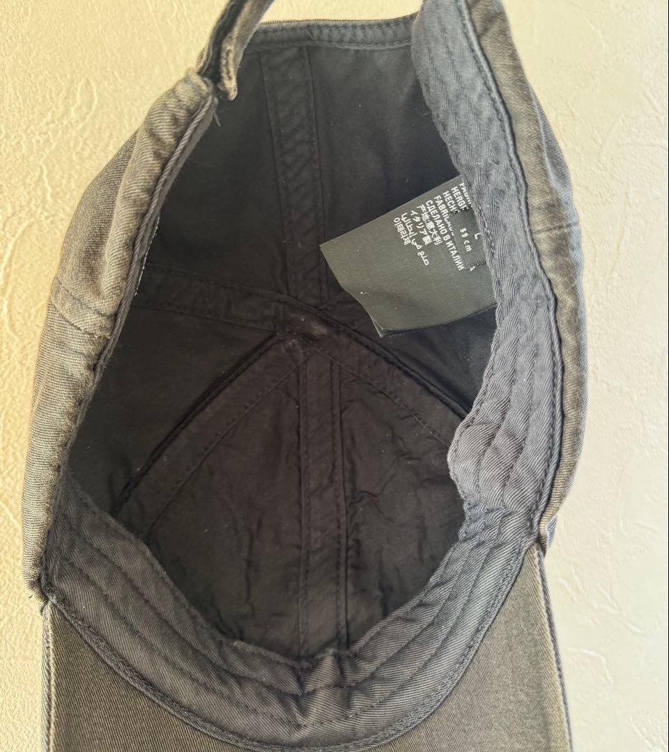 d*6様 BALENCIAGA キャップ Washed Denim