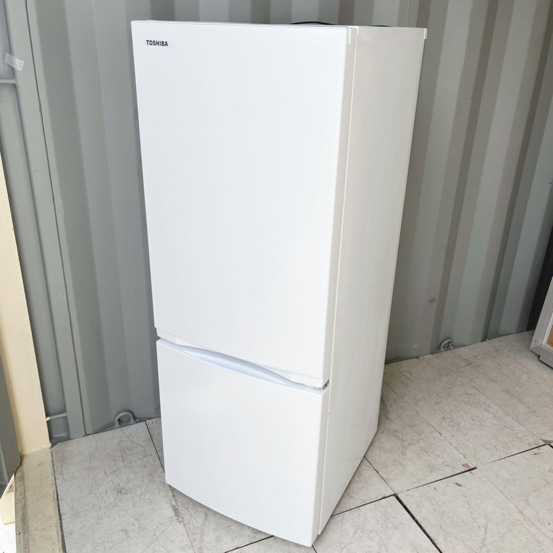 取付無料！東芝最新2024年製！高性能シンプルホワイトインテリア冷蔵庫！洗濯機