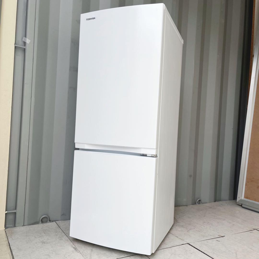 取付無料！東芝最新2024年製！高性能シンプルホワイトインテリア冷蔵庫！洗濯機