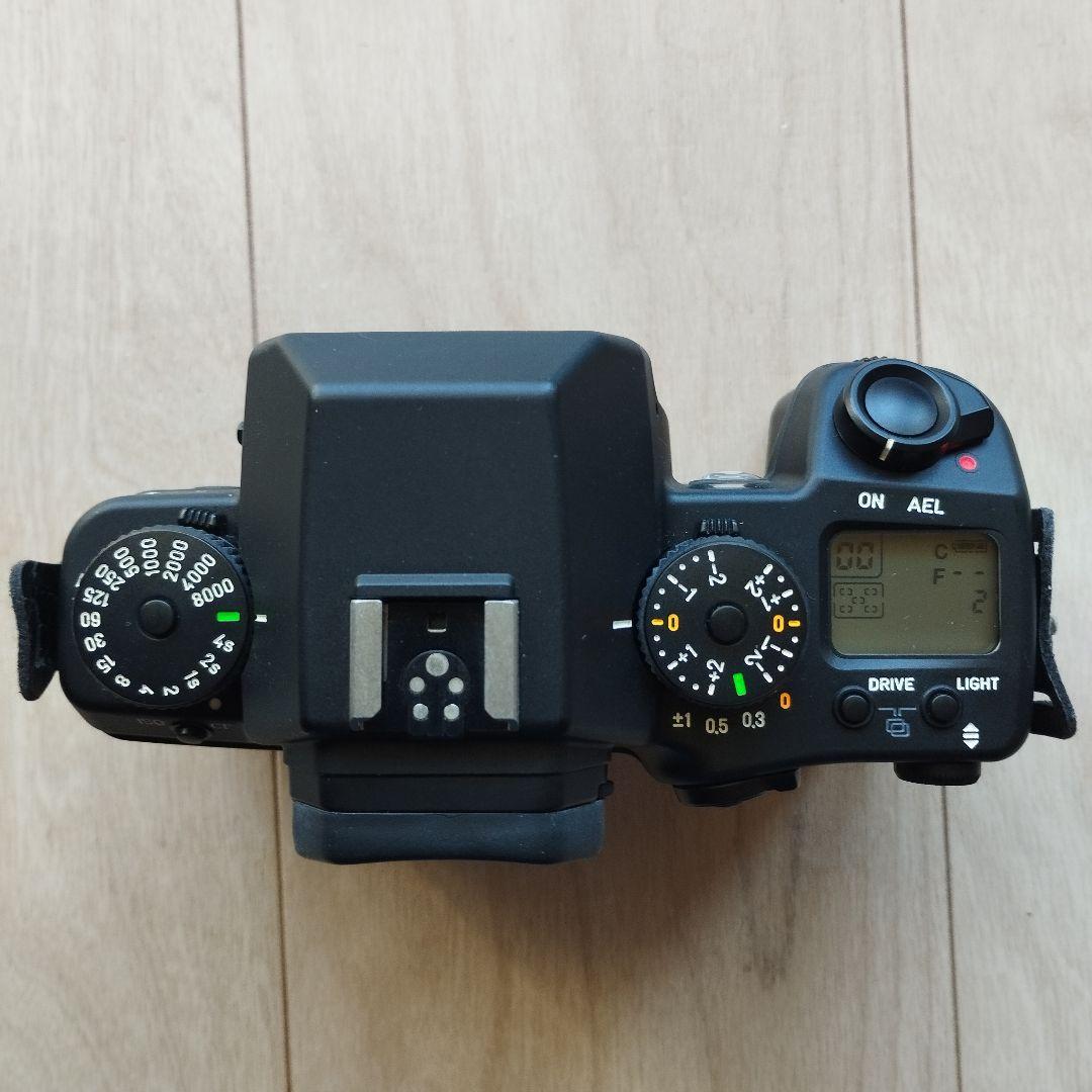 【美品】コンタックス　CONTAX N1　ボディ　ストラップ、説明書付き