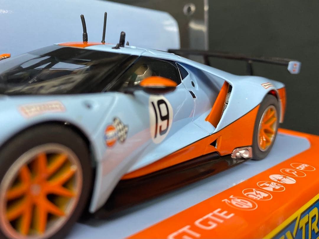 スケーレックストリックフォードGT GTE Gulf 1/32 ガルフカラー美品