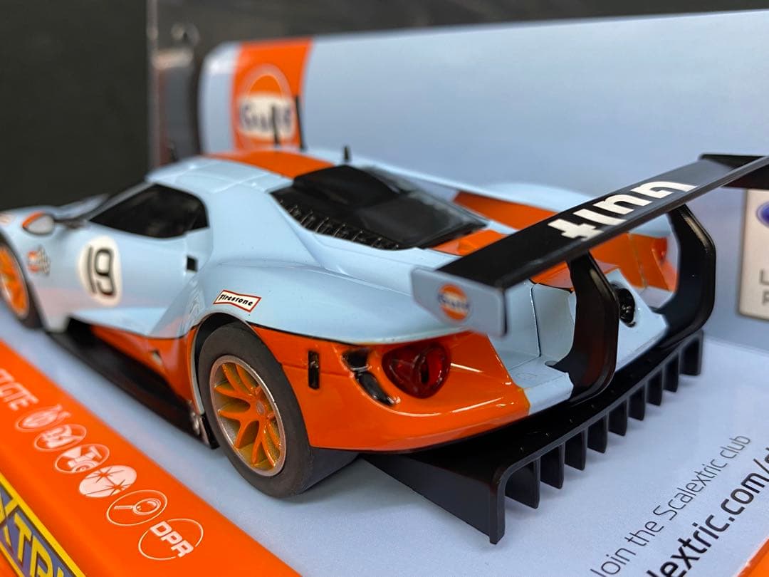 スケーレックストリックフォードGT GTE Gulf 1/32 ガルフカラー美品