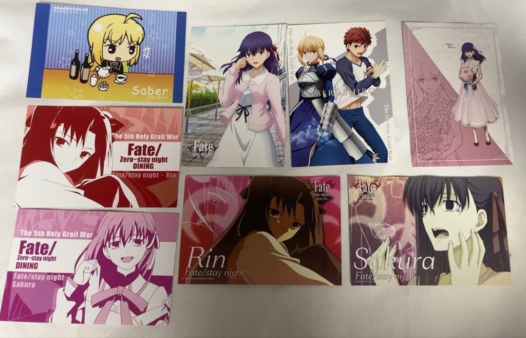 Fate fgo DINING レアルタヌア　セイバー　遠坂凛　間桐桜