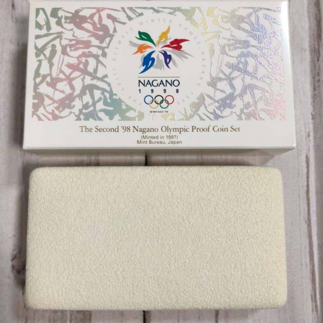 1998 平成10年 長野冬季オリンピックの記念硬貨　5000円　500円
