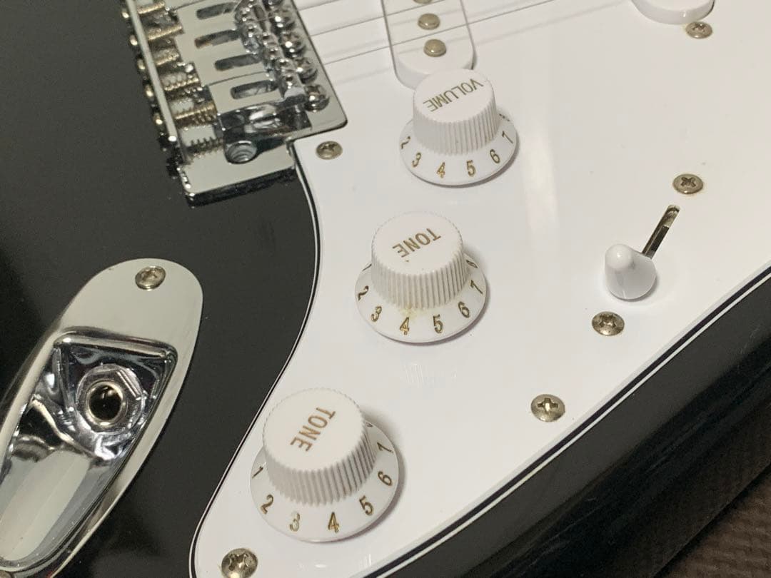 SELDER セルダー ストラトキャスター タイプ エレキギター ST 黒