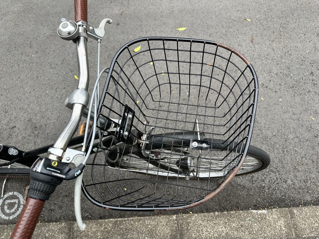 シティサイクル ブラック　あさひ　Beleg