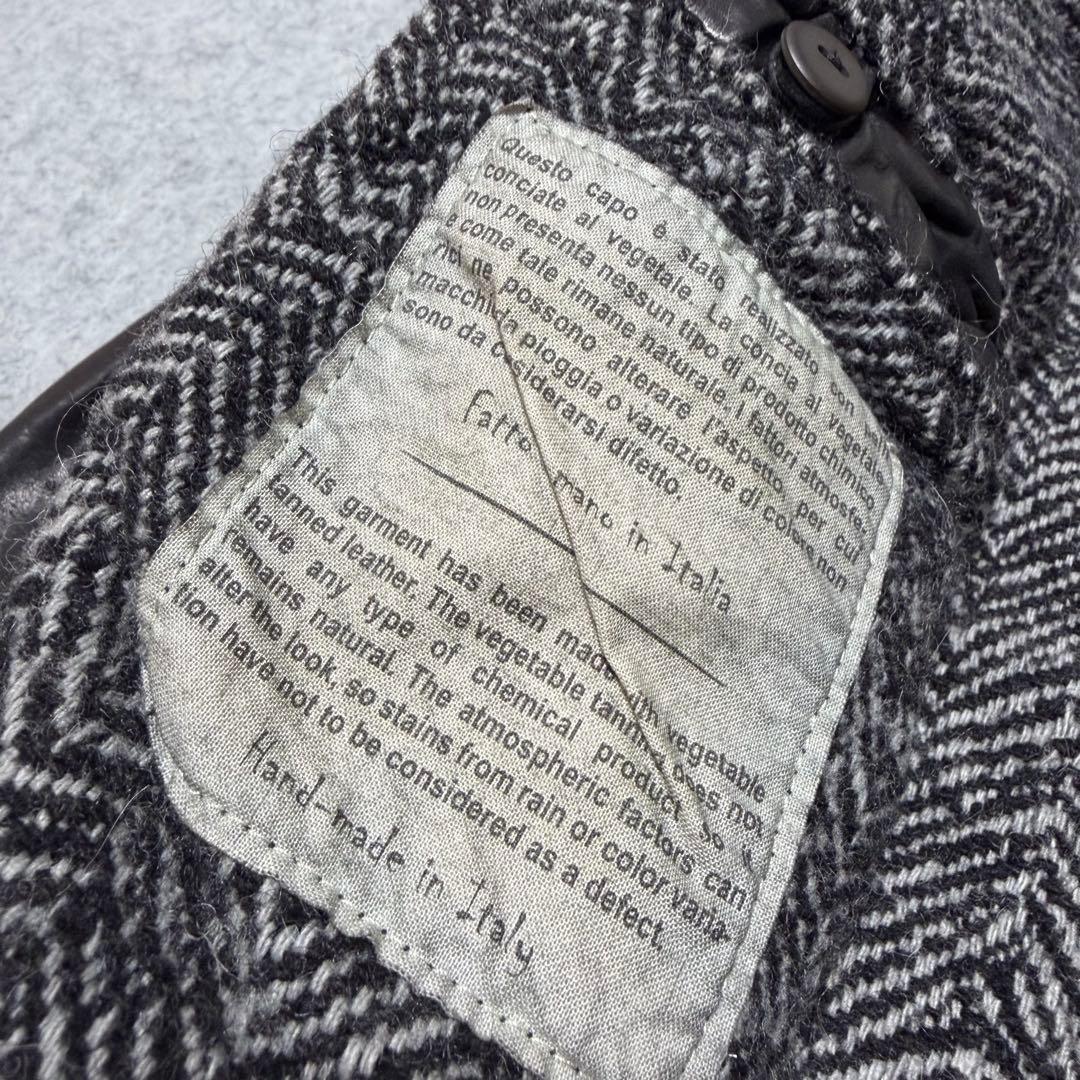 Low1941ジョルジオブラット レザージャケット 向井理 本革 ブラック