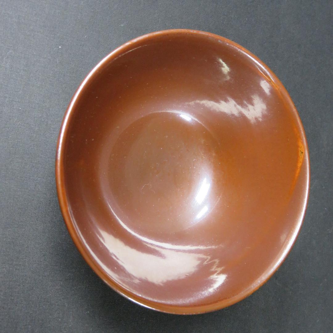 茶碗 鳥 福 倣古九谷 吸坂 木箱 共箱 抹茶碗 茶器 茶道具