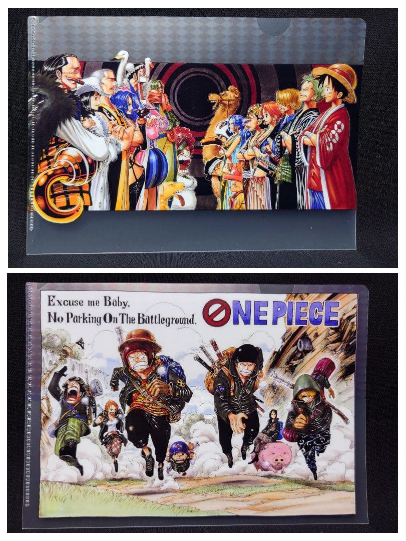 原作絵 麦わらストア ワンピース 連載20周年記念大宴会フェア特製クリアファイル