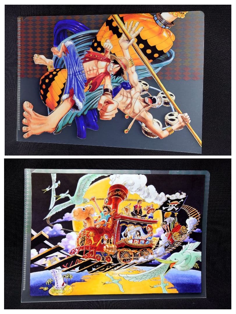 原作絵 麦わらストア ワンピース 連載20周年記念大宴会フェア特製クリアファイル