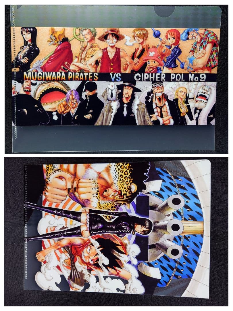 原作絵 麦わらストア ワンピース 連載20周年記念大宴会フェア特製クリアファイル