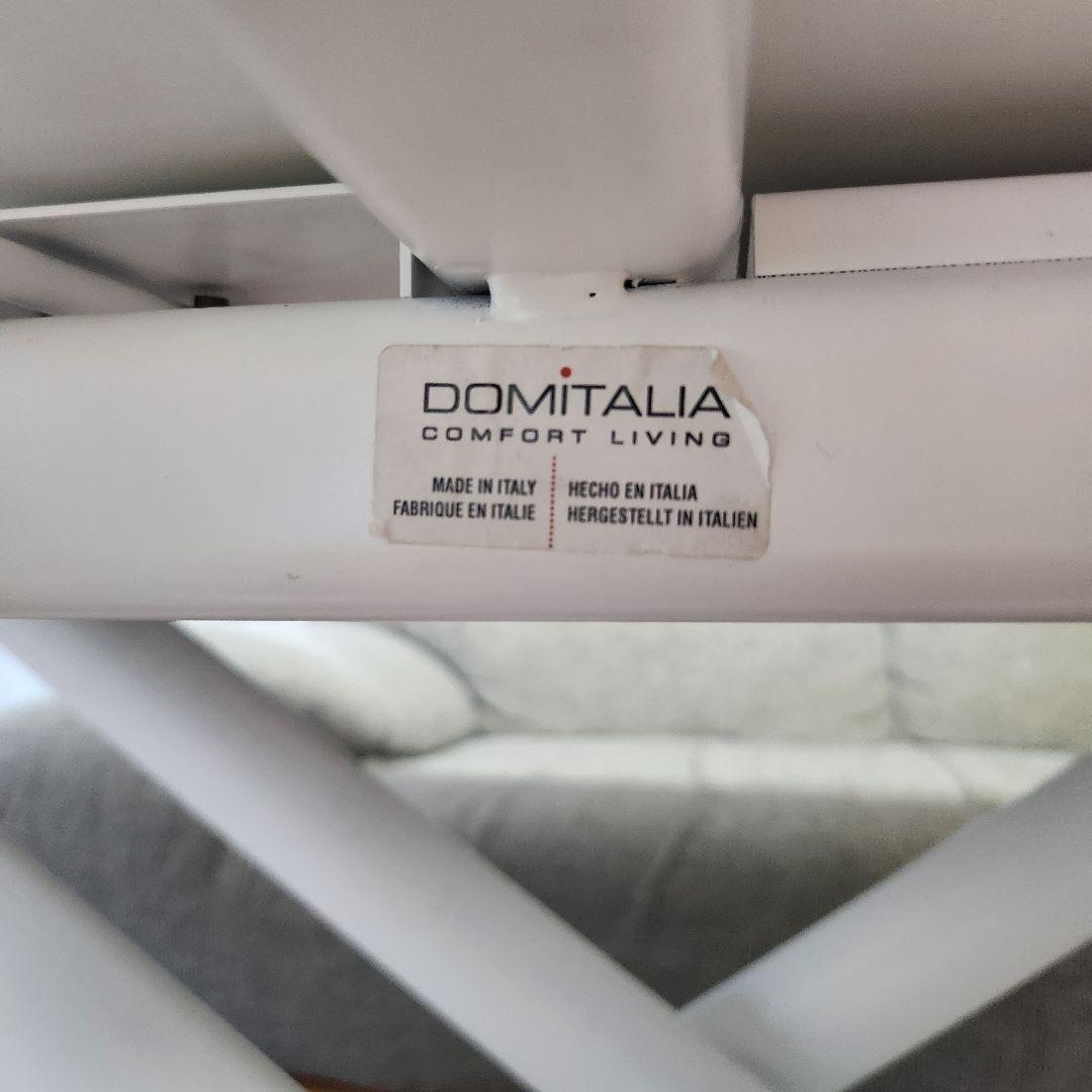 ホワイト　ダイニングテーブル　 昇降　伸長