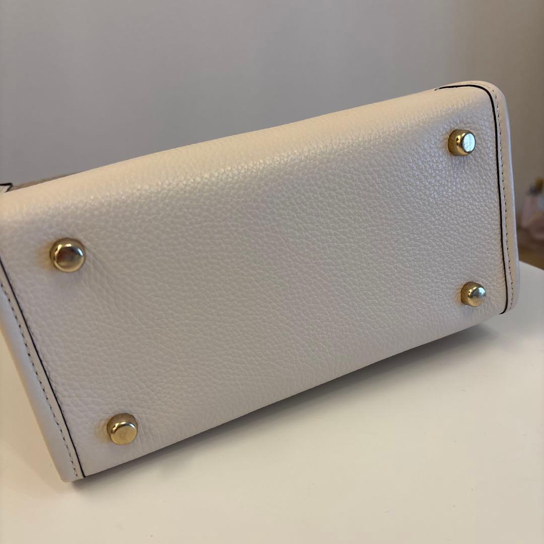 【美品】COACH ロゴパターン ハンドバッグ