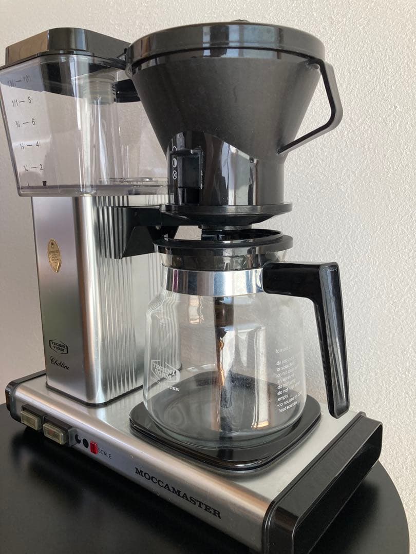 【美品】MOCCAMASTER（モカマスター）KB-741 つや消しシルバー