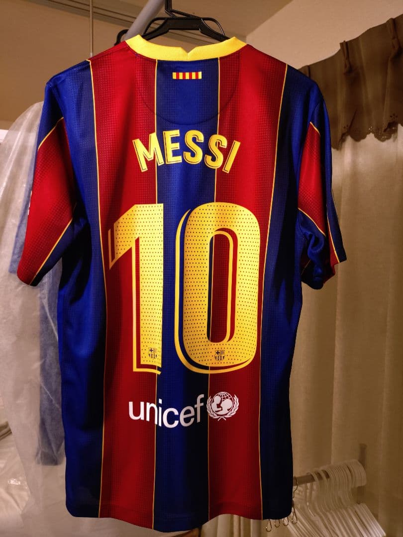 メッシ 2020-2021 バルサホームユニ