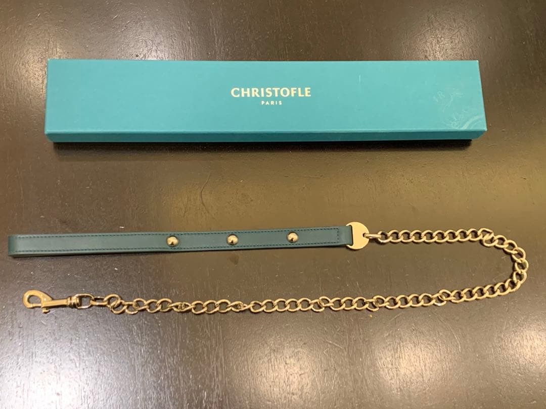 ★値下★ クリストフル　ペットコレクション 犬猫用リード　ギフト可