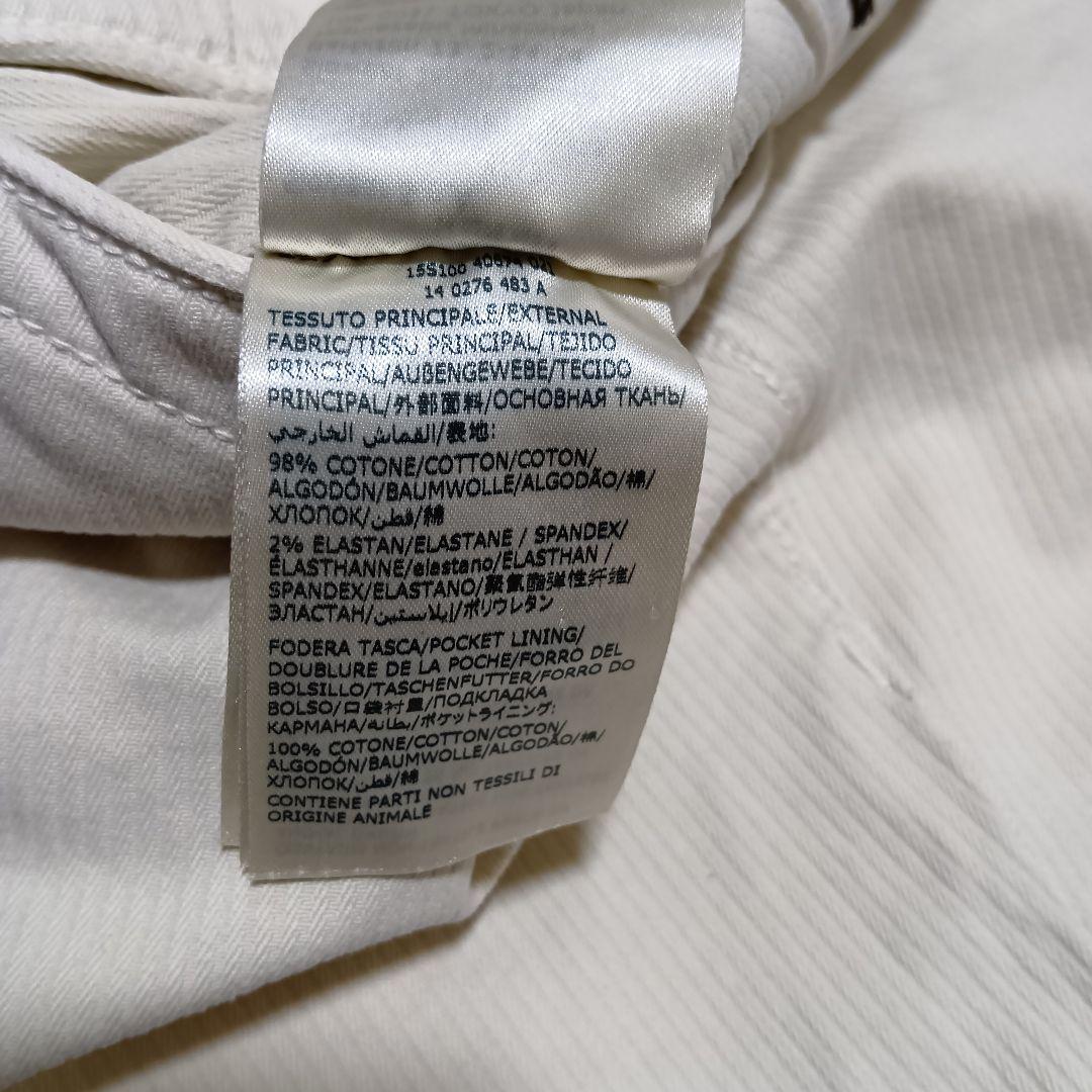 INCOTEX スラックス 100型 W29 ガーメントダイ アイボリー