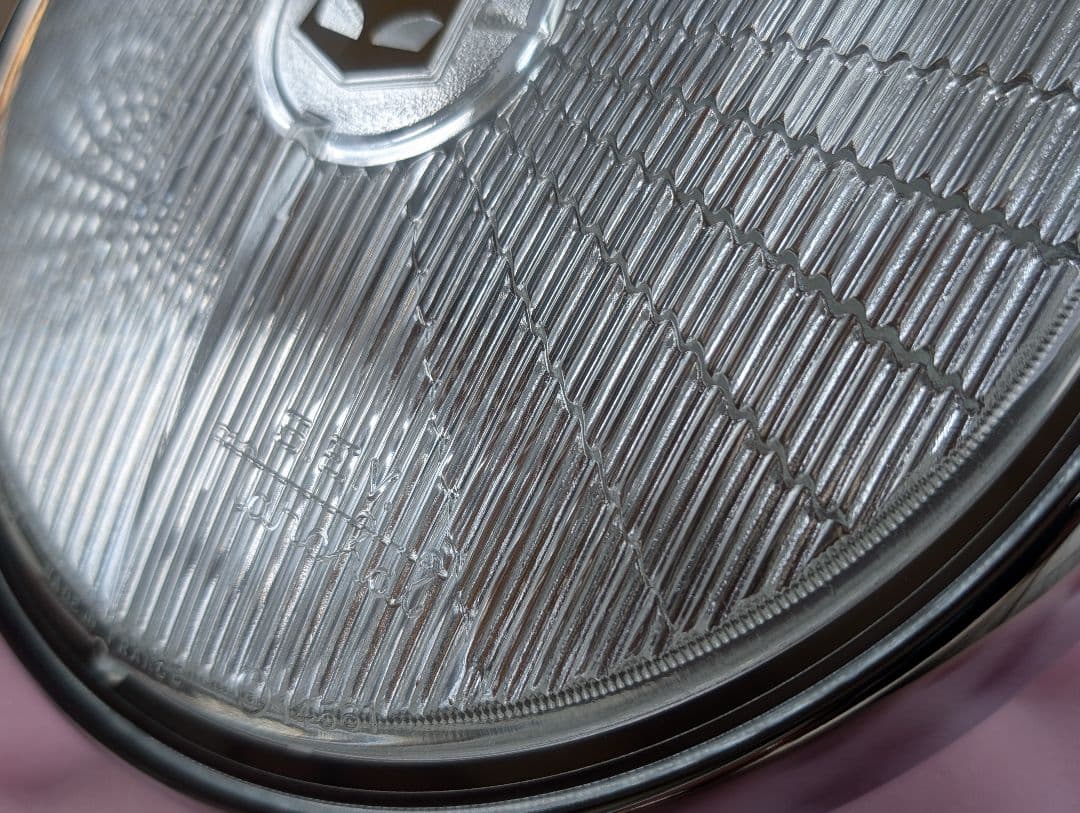 マーシャル 720 ヘッドライト リム付き クリアレンズ 金猫 キティ 箱付き