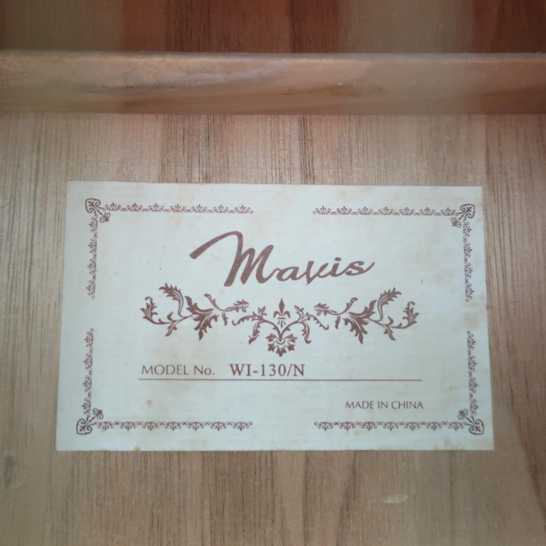 極美品 Mavis WI-130/N アコースティックギター ケース付