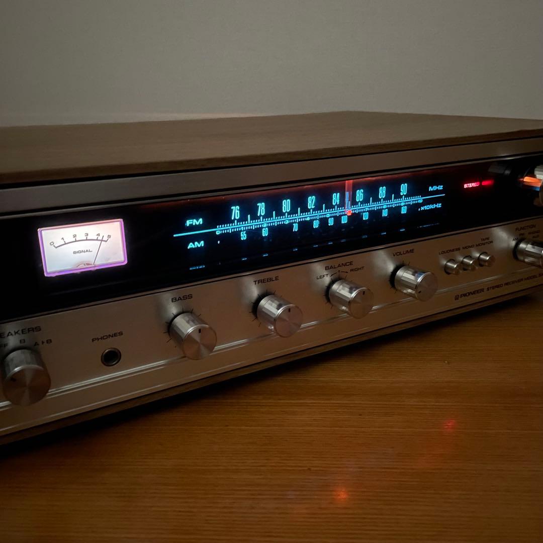 【動作品】パイオニア ステレオ レシーバーアンプSX-300D（昭和レトロ）