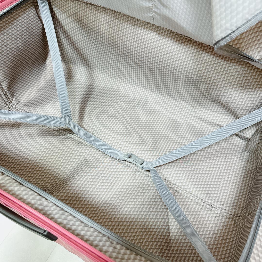 【美品】サムソナイトSamsonite ポリゴンスピナー75/28ピンク
