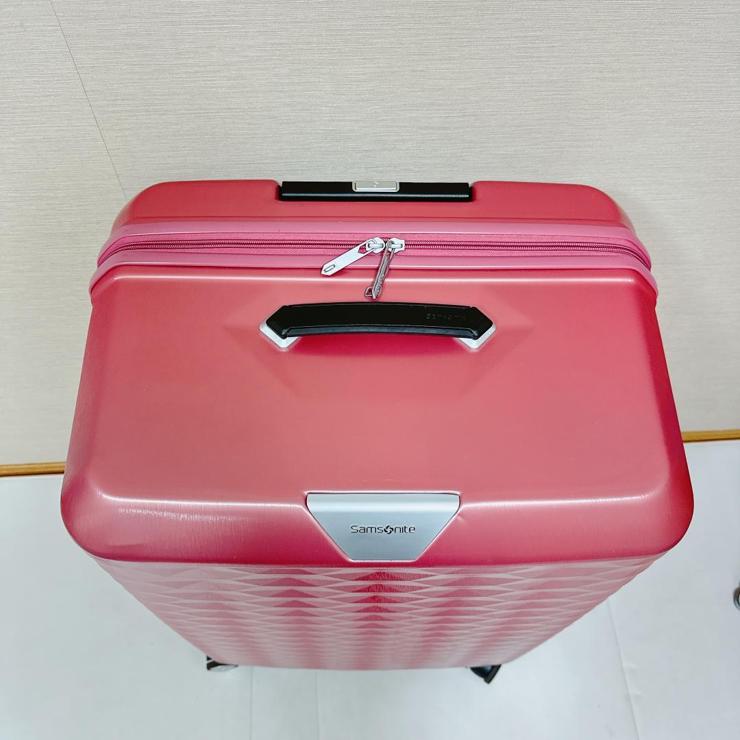【美品】サムソナイトSamsonite ポリゴンスピナー75/28ピンク