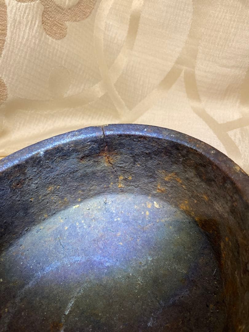 古銅四足香炉　時代物　蔵出し