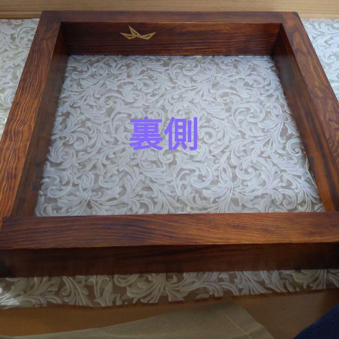 茶道具　炉縁　鱗鶴蒔絵　絵師︰鈴木光入　表千家　裏千家　平安　【匿名配送】